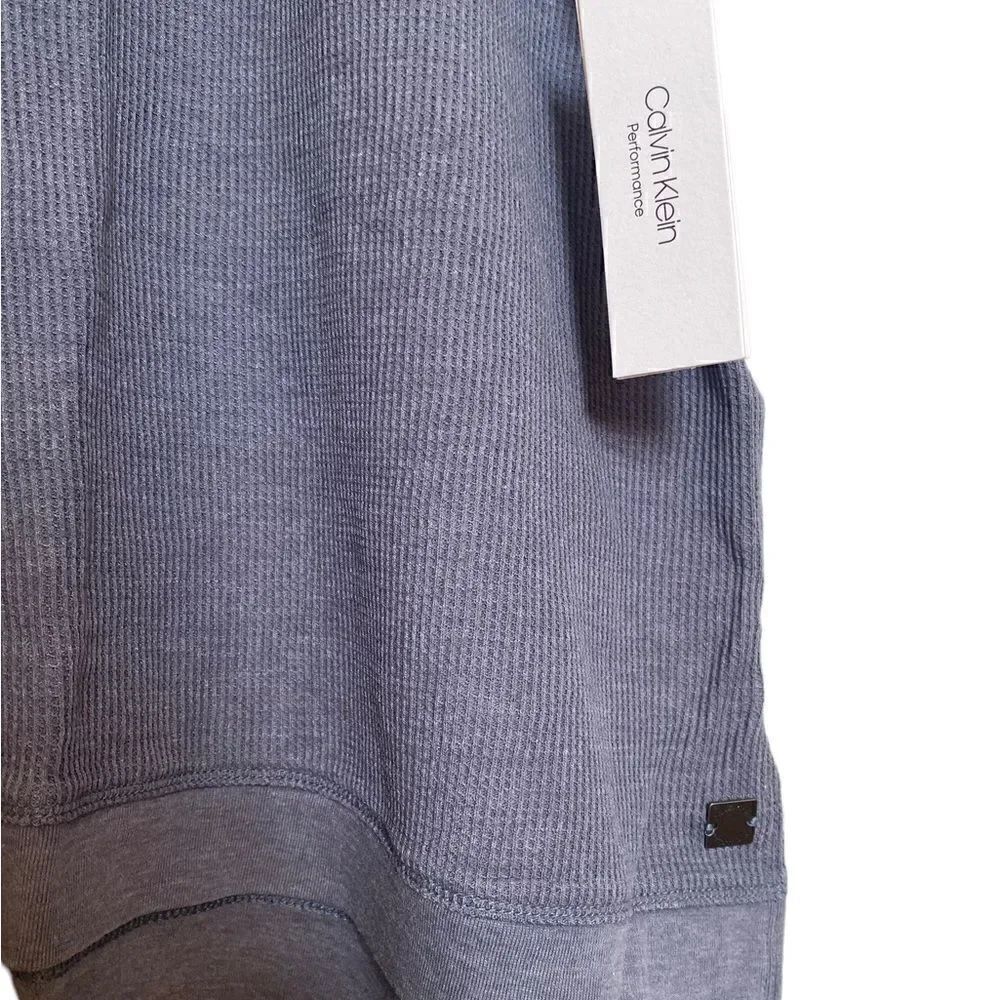 Calvin Klein Performance Keyhole Neck Top Gray Size 2X - Picture 3 of 7